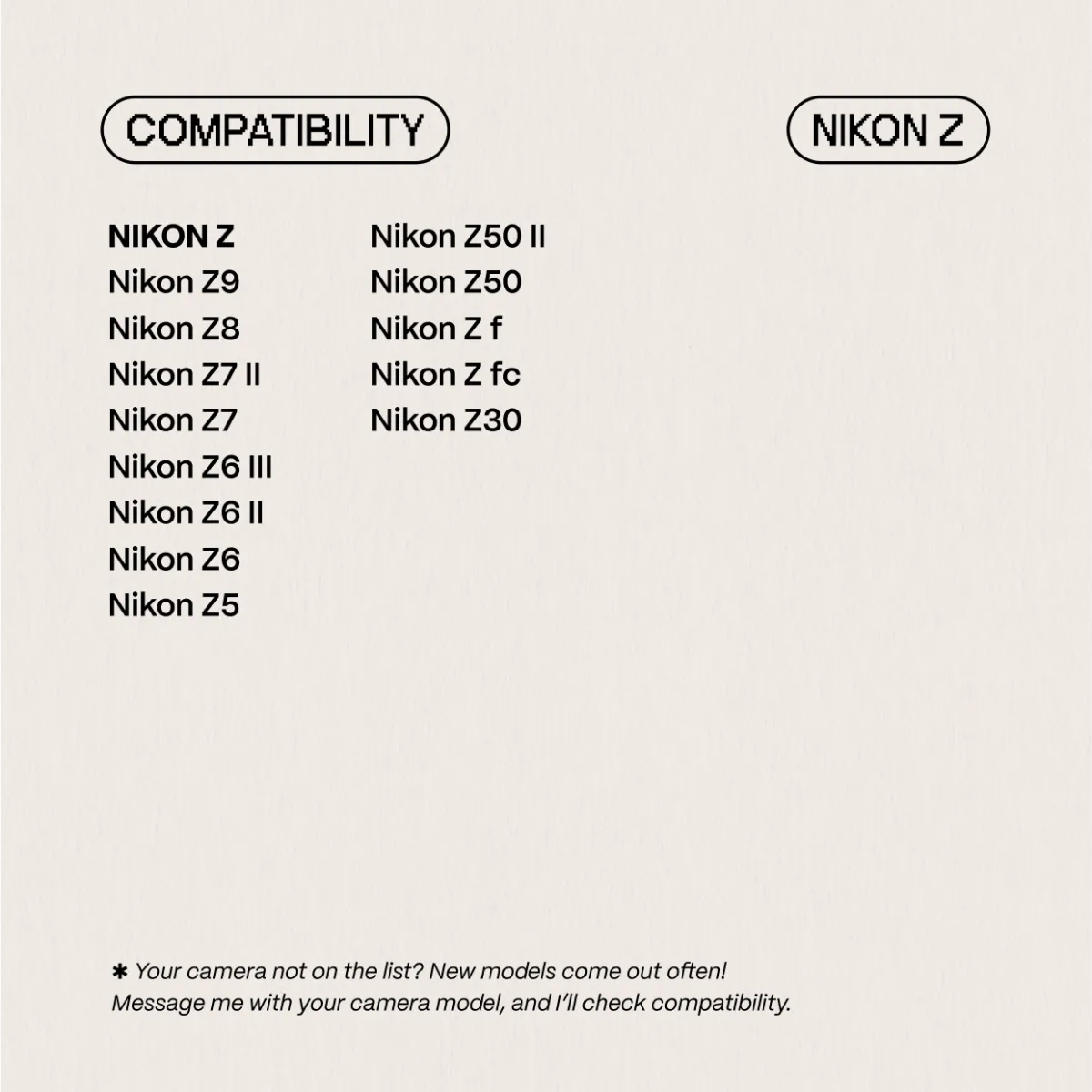 Mirrorless camera lens Nikon Z - Image 3